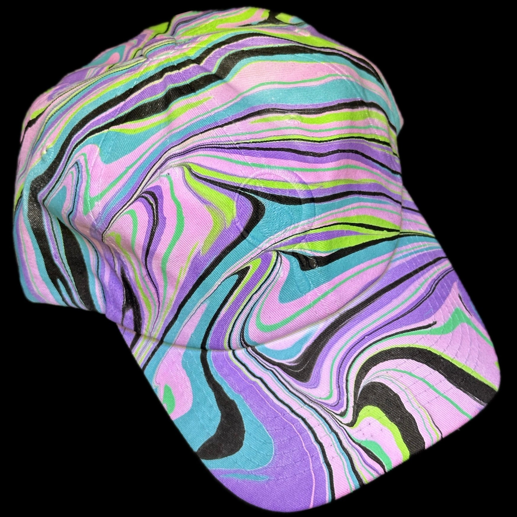 Dad hat (strap back) (UV REACTIVE)