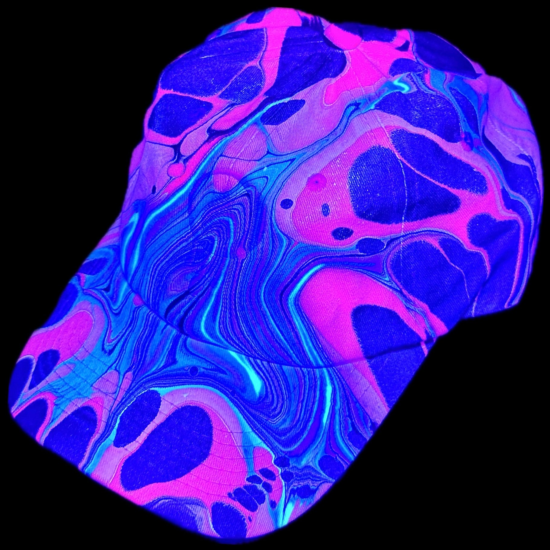Dad hat (strap back) (UV REACTIVE)