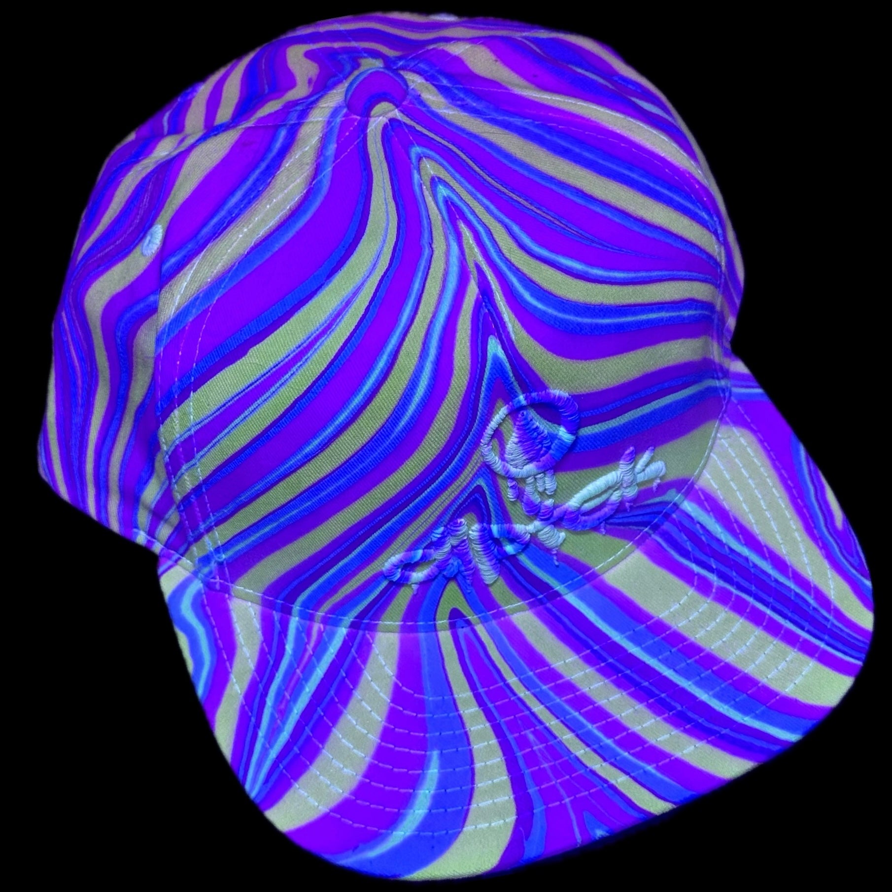 Flat Bill SnapBack (UV REACTIVE)