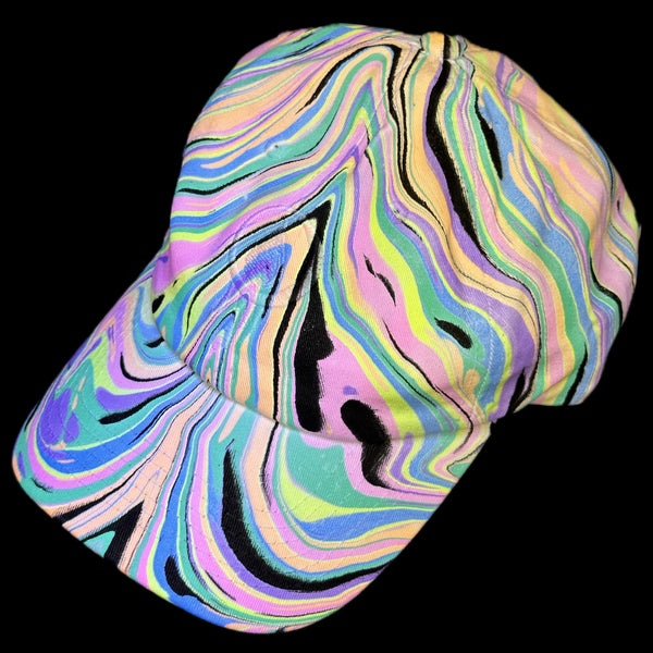 Dad hat (strap back) (UV REACTIVE)