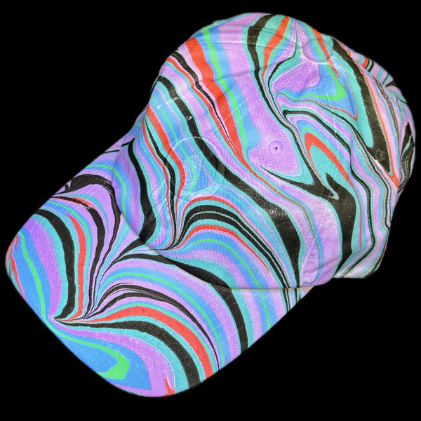Dad hat (strap back) (UV REACTIVE)