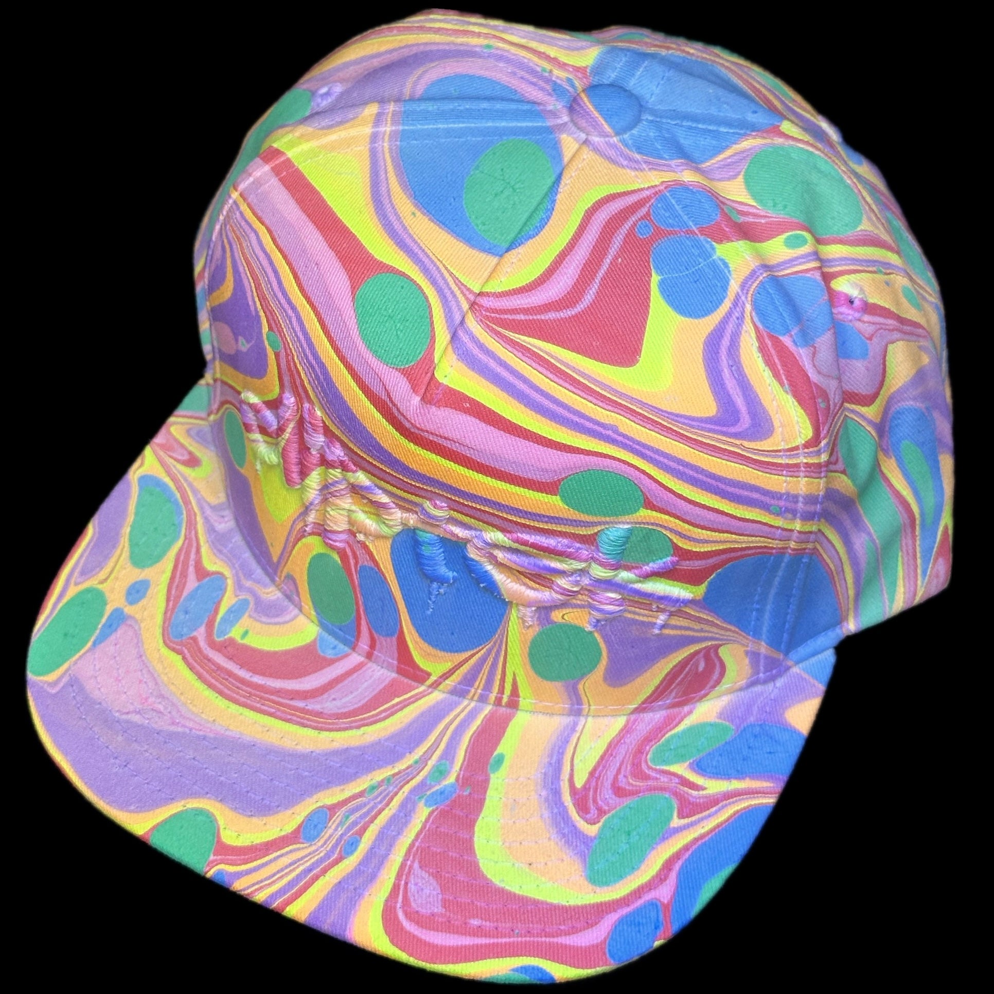 Flat Bill SnapBack (UV REACTIVE)