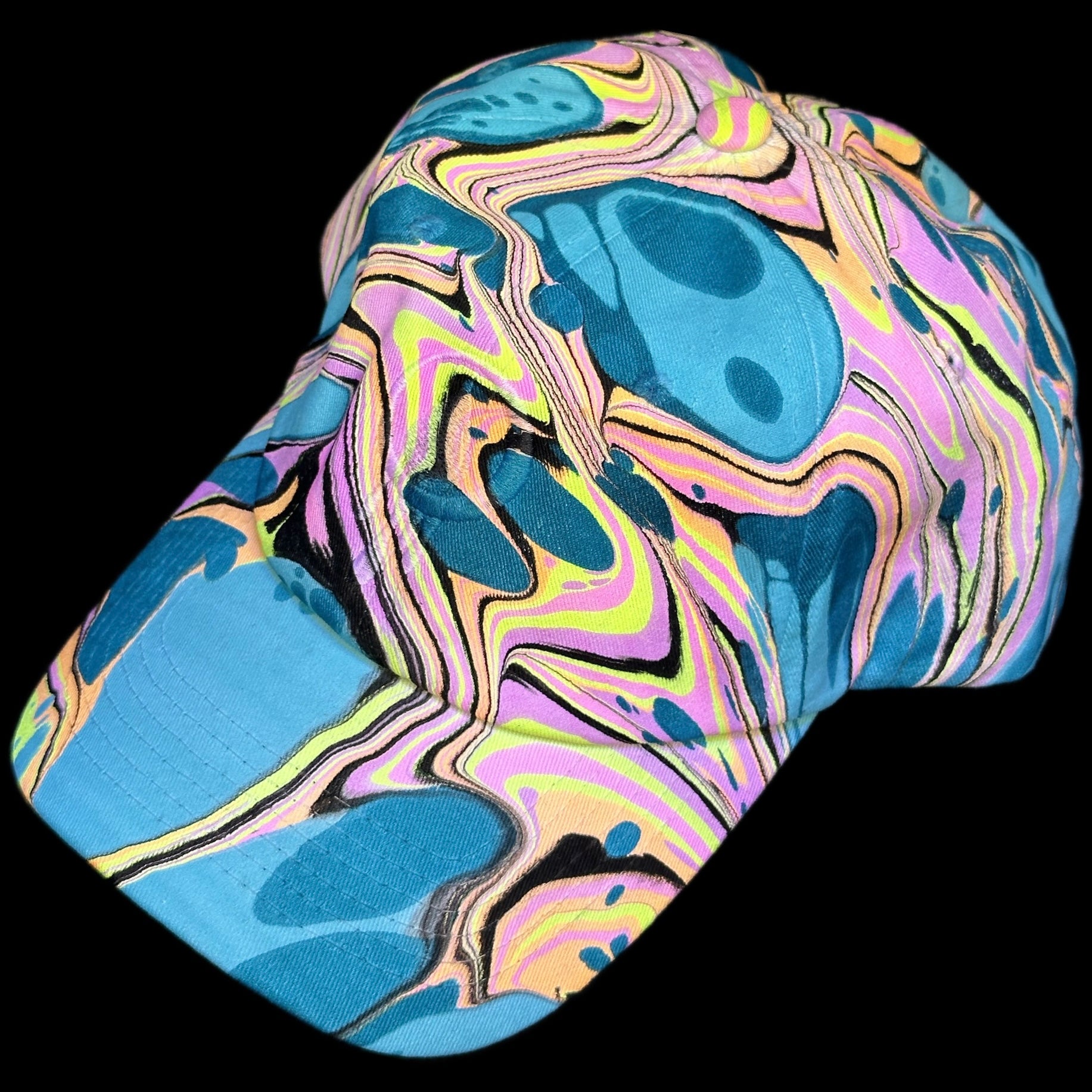 Dad hat (strap back) (UV REACTIVE)