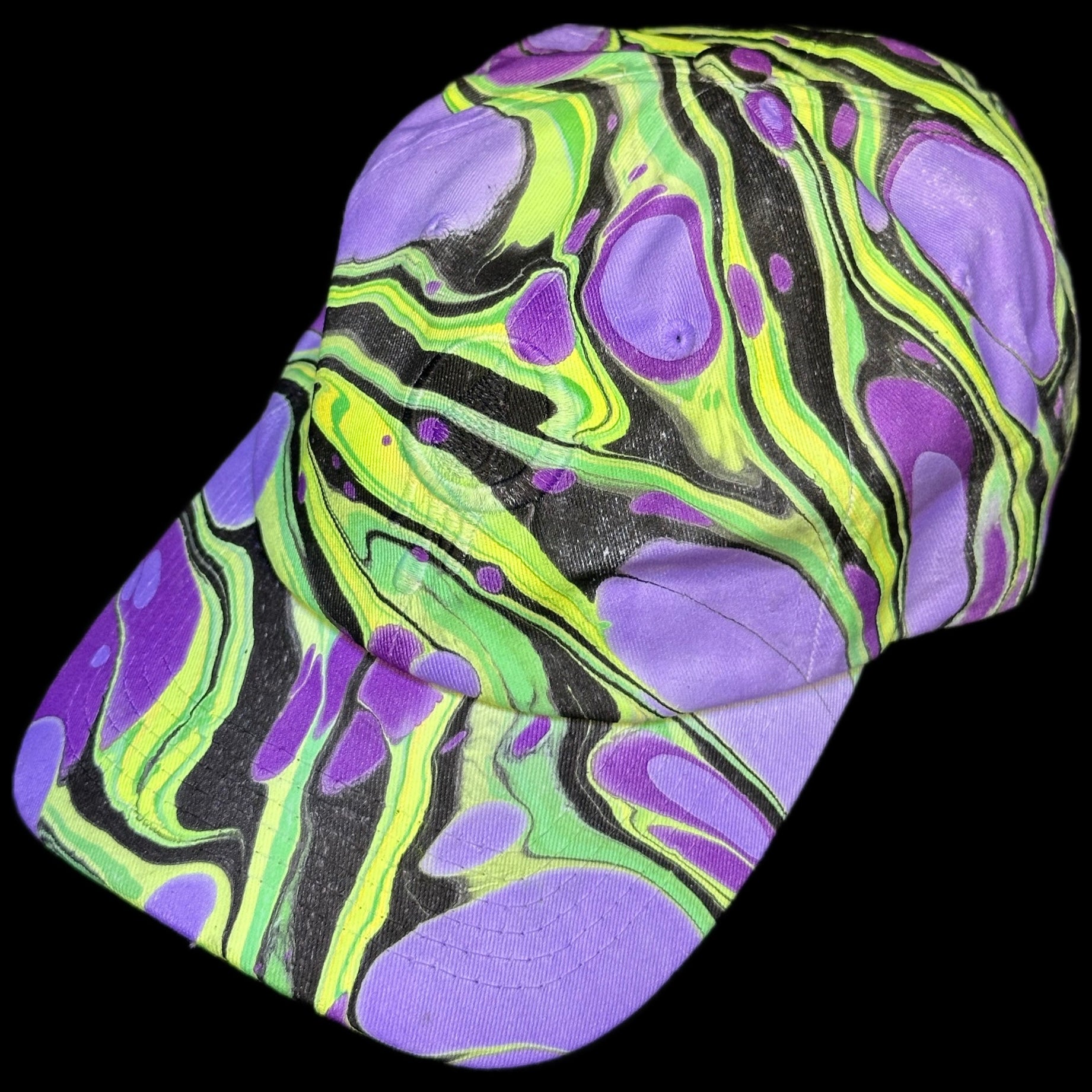 Dad hat (strap back) (UV REACTIVE)