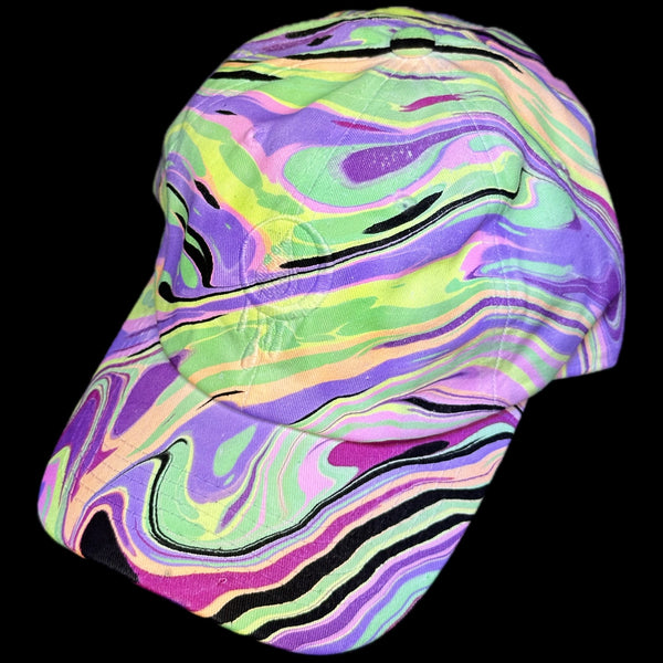 Dad hat (strap back) (UV REACTIVE)
