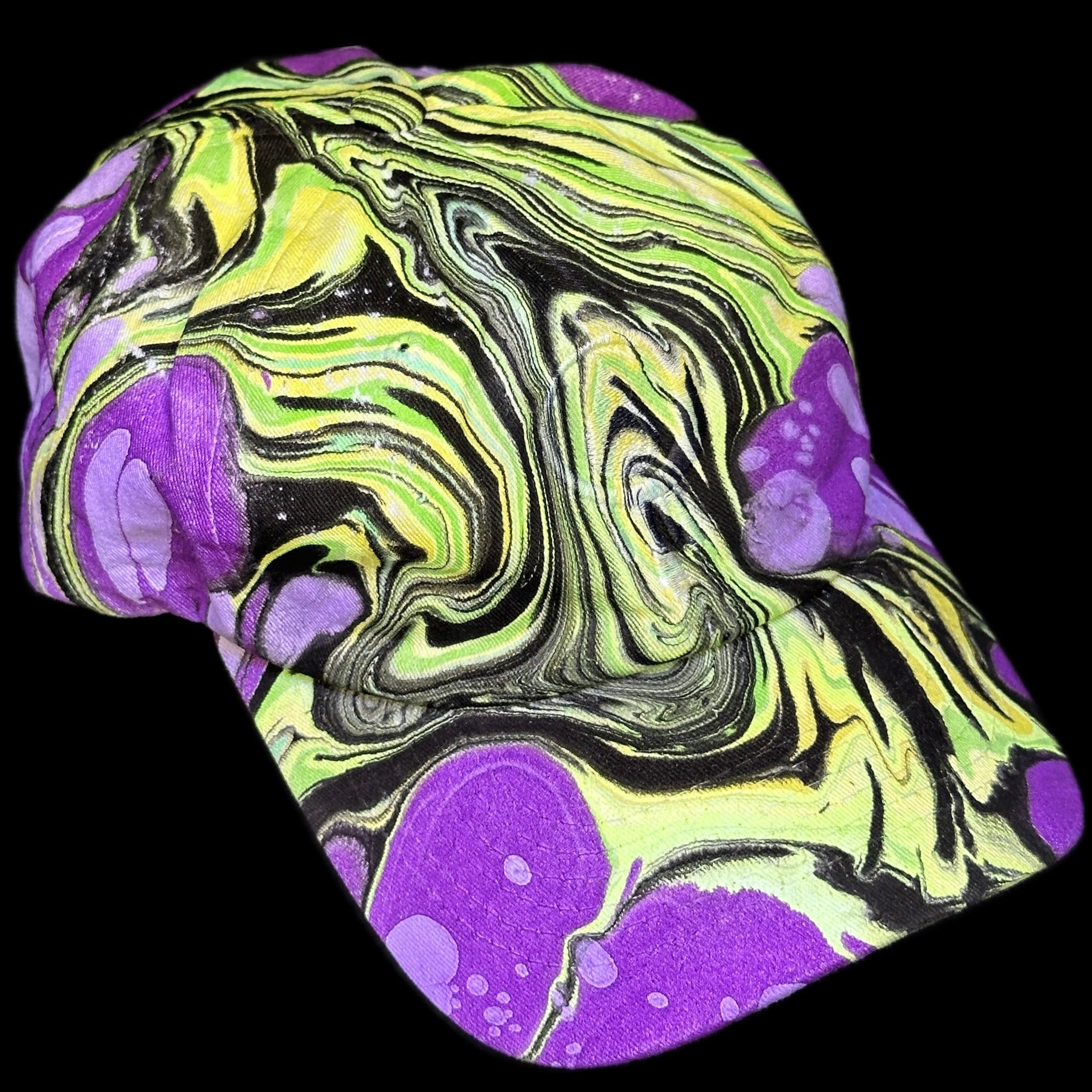 Dad hat (strap back) (UV REACTIVE)