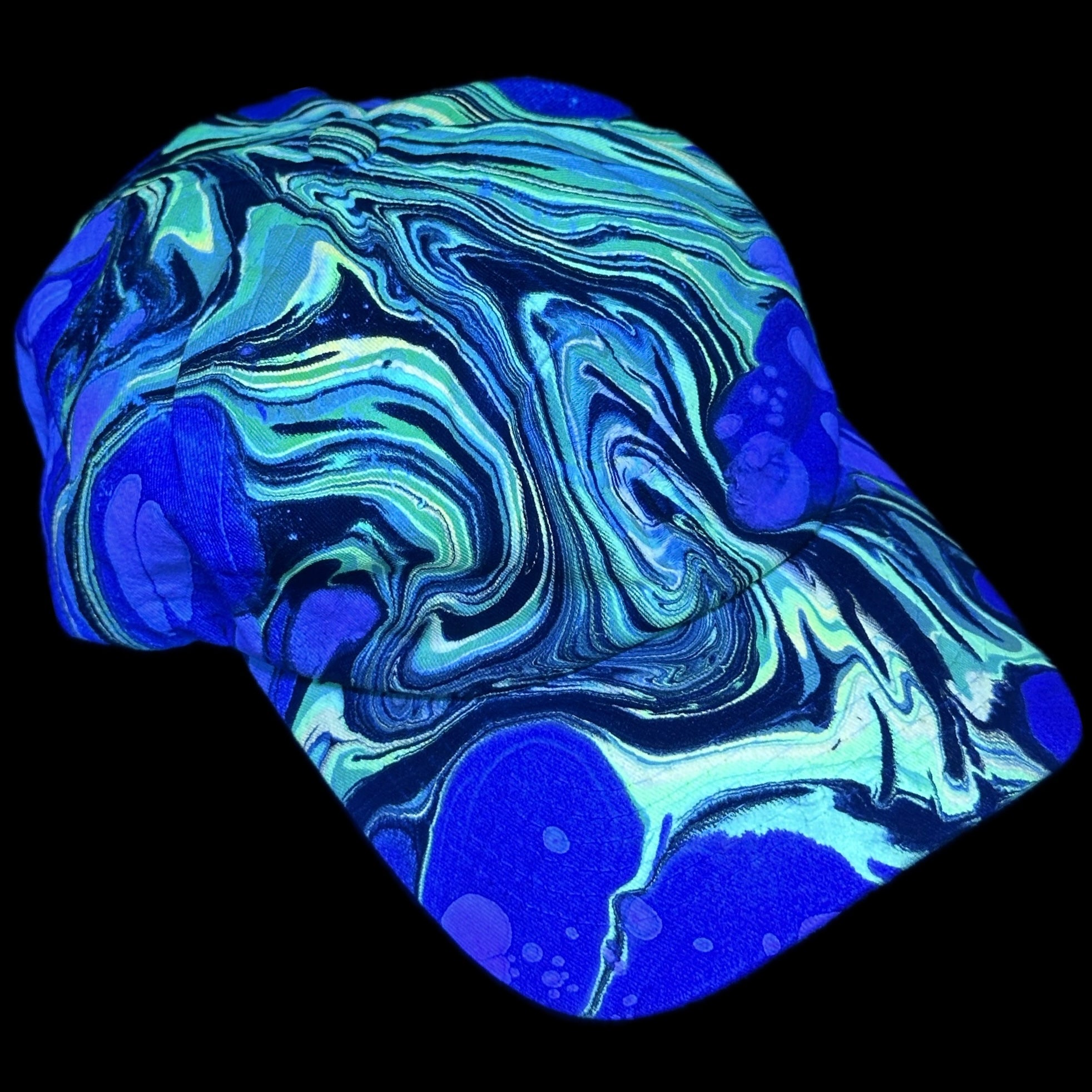 Dad hat (strap back) (UV REACTIVE)