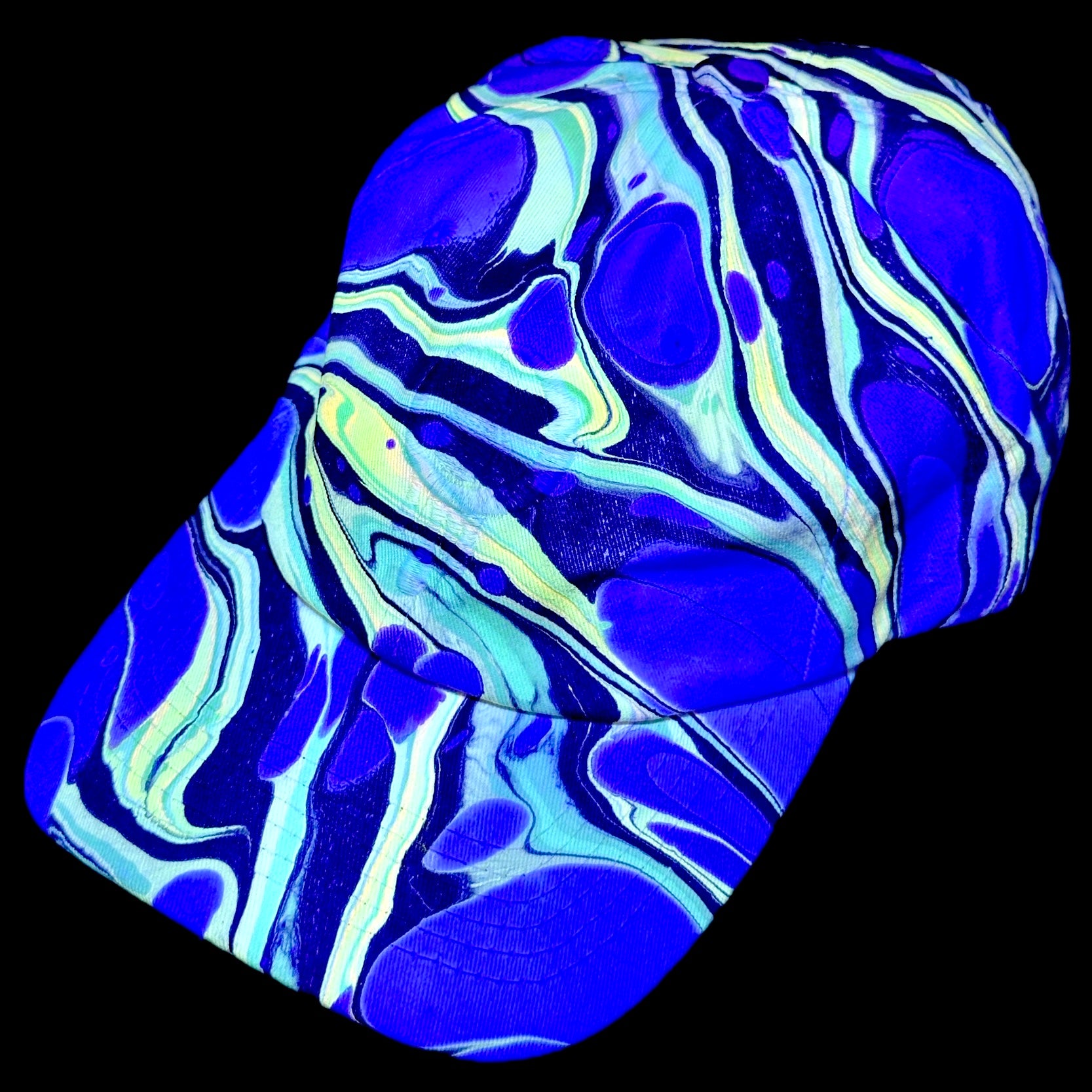 Dad hat (strap back) (UV REACTIVE)