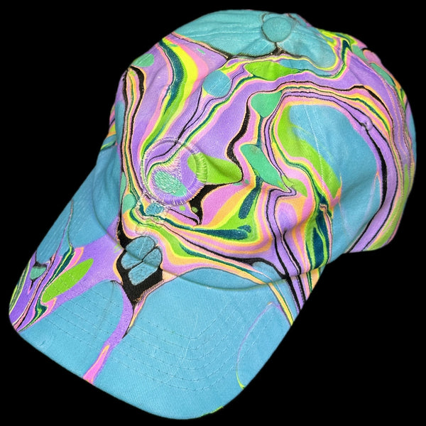 Dad hat (strap back) (UV REACTIVE)