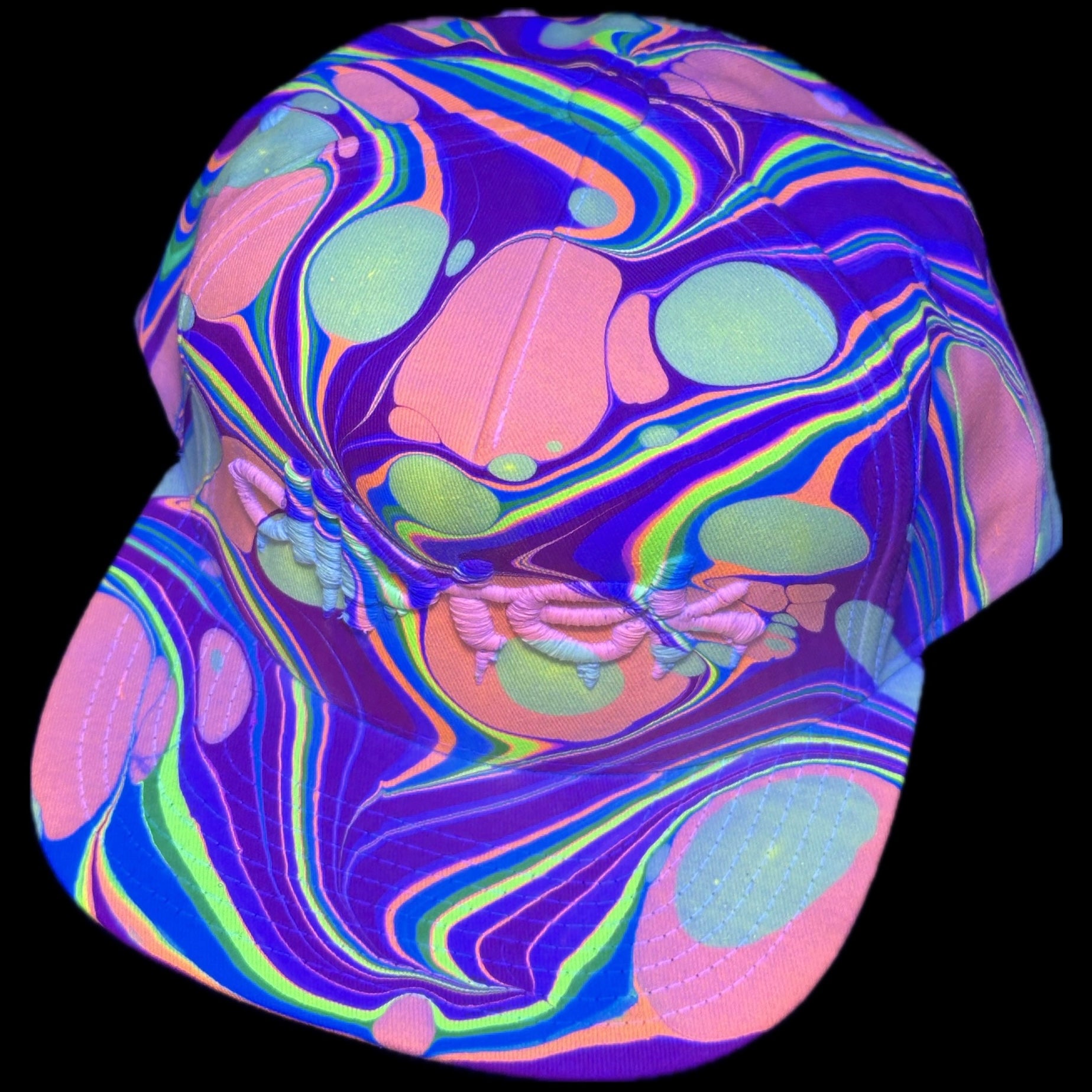 Flat Bill SnapBack (UV REACTIVE)