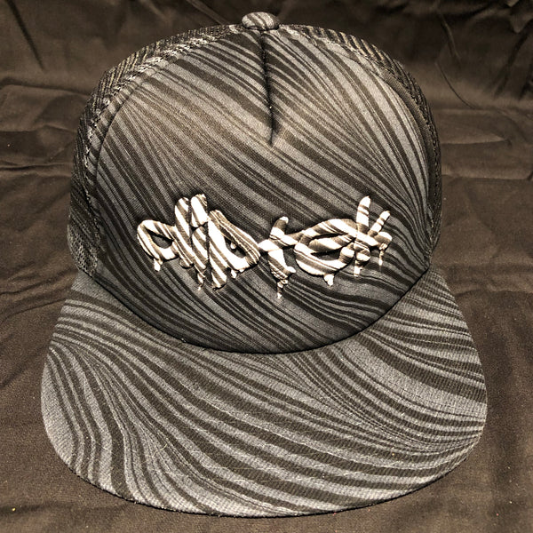 Flat Bill Trucker Hat