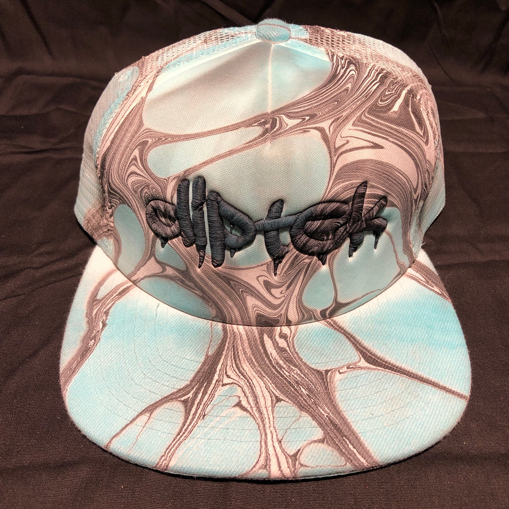 Flat Bill Trucker Hat