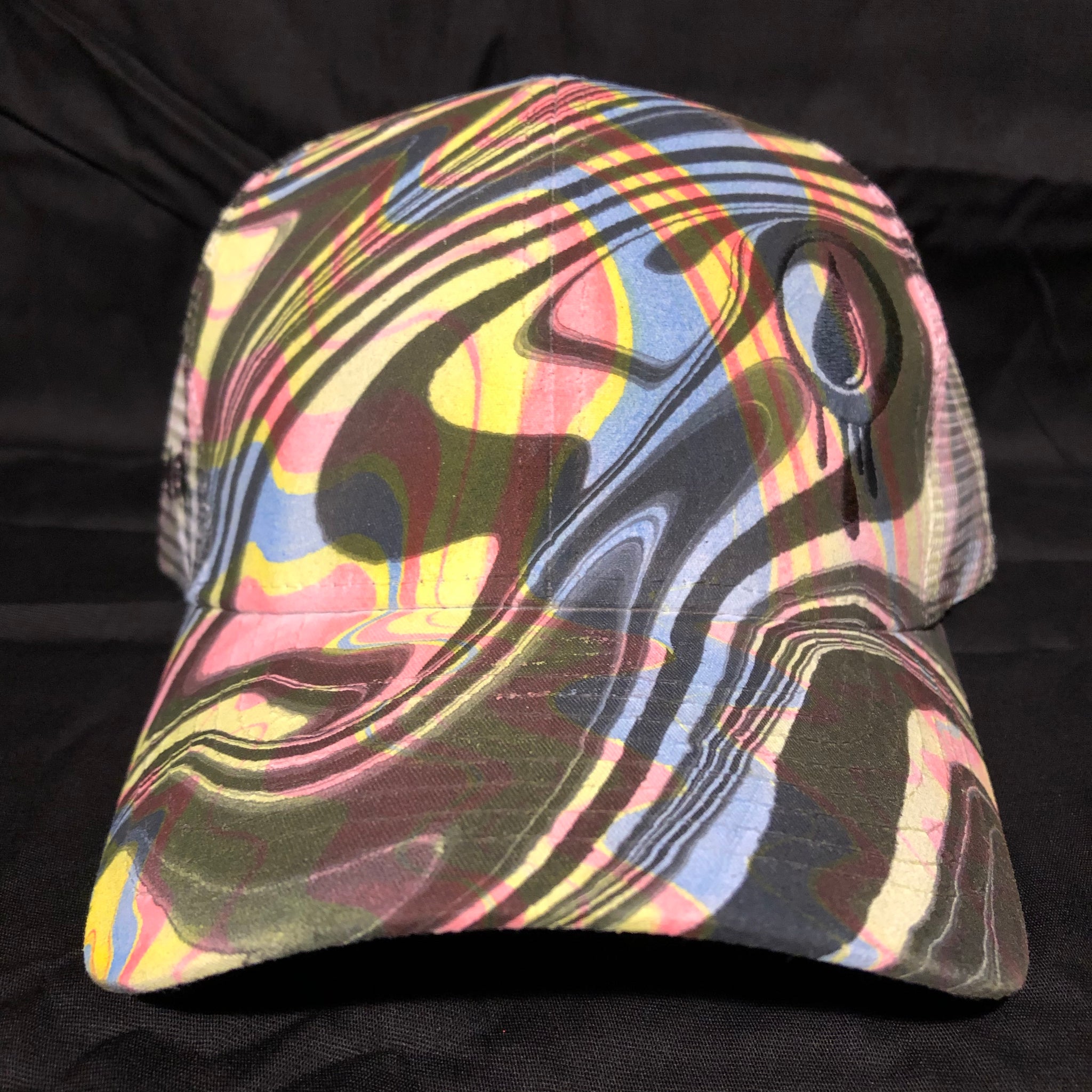 Ball Cap SnapBack “Double Dip” (UV REACTIVE) (Mesh Back) (Curved Bill)