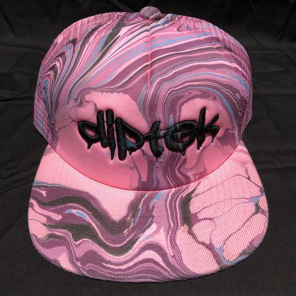 Flat Bill Trucker Hat