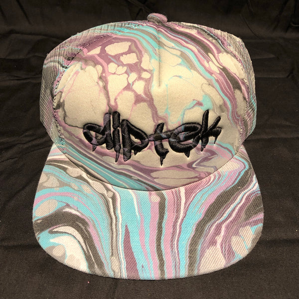 Flat Bill Trucker Hat