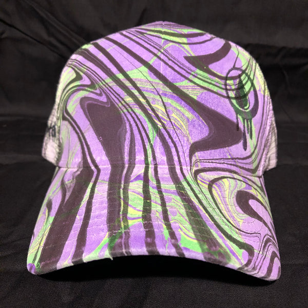 Ball Cap SnapBack “Double Dip” (UV REACTIVE) (Mesh Back) (Curved Bill)