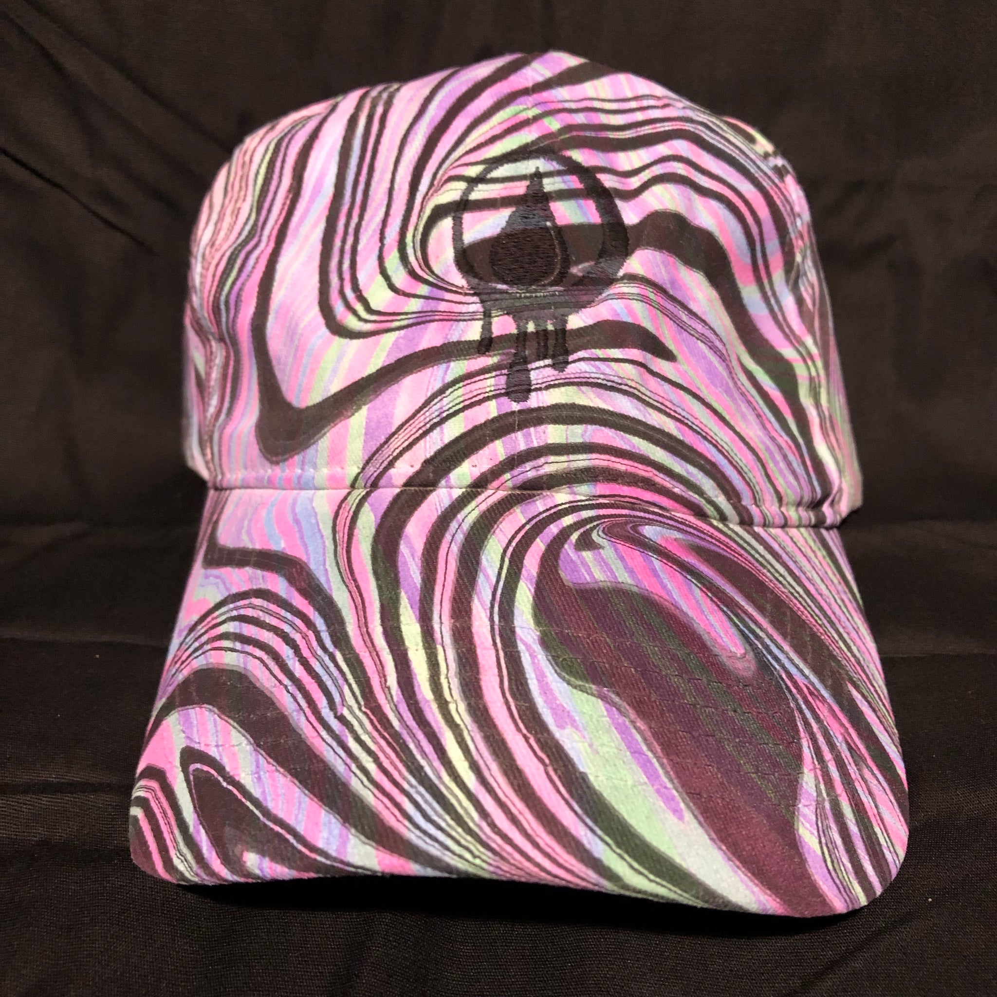 Unstructured Strap Back “DOUBLE DIP” (DAD HAT)(UV REACTIVE)