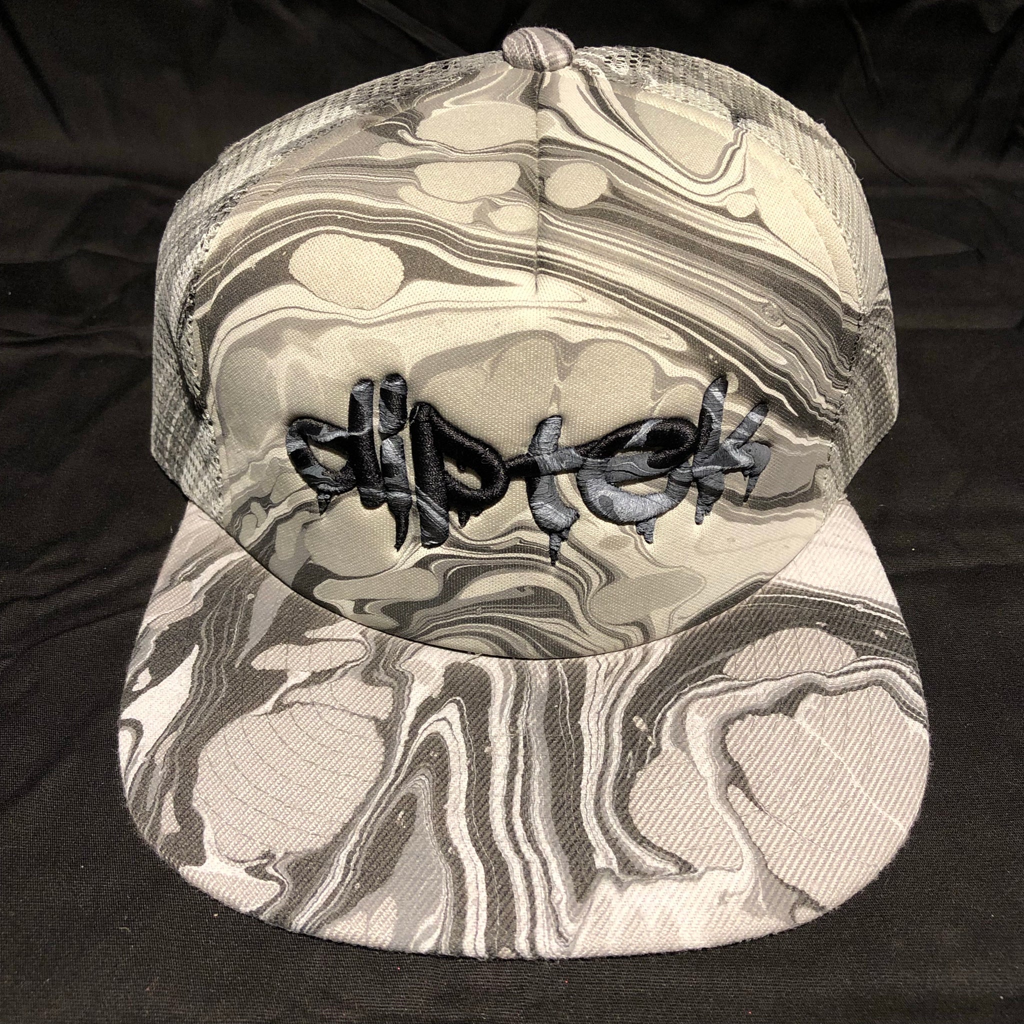 Flat Bill Trucker Hat